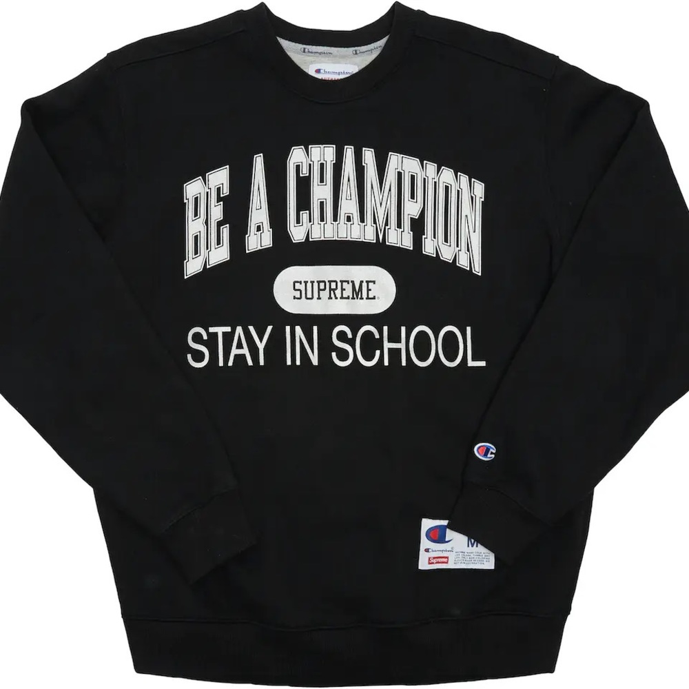 Supreme x Champion Crew Neck ✨ Size M